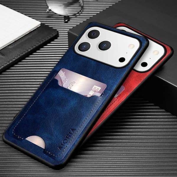 Case For IPhone 17 Pro Max coque Card Holder Wallet Back PU Leather phone cover funda for IPhone Air case capaW251121