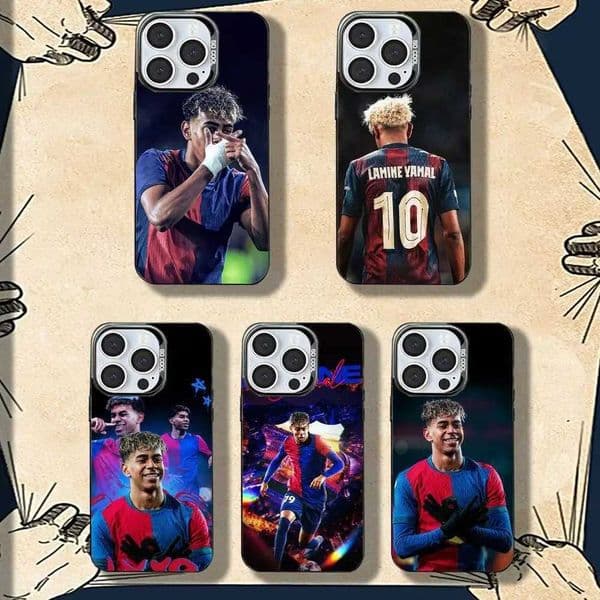 L-Lamine Yamals No 10 Phone Case For iPhone 16151413121187ProMaxPlusMiniXSSE Shockproof Matte CoverW251121