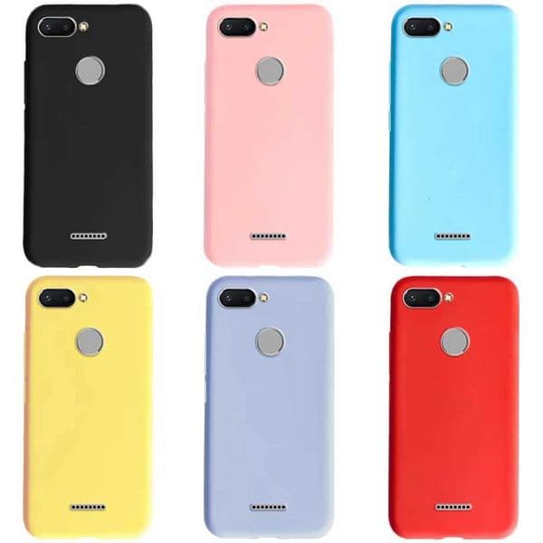 Soft Silicone Case for Redmi 6 Cover TPU Back Phone Cases for REDMI6 Xiomi Redmi 6 Case Fundas Protector BumperW251121