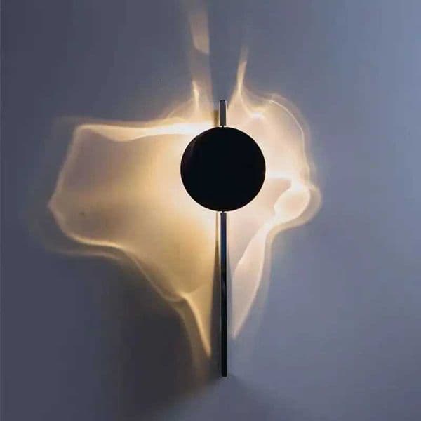 Creative Wall Light Chrome 3000K LED Stainless Steel Science Fiction Lamp for Bedroom Parlor Stairs Aisle Sconce DropshippingW251121