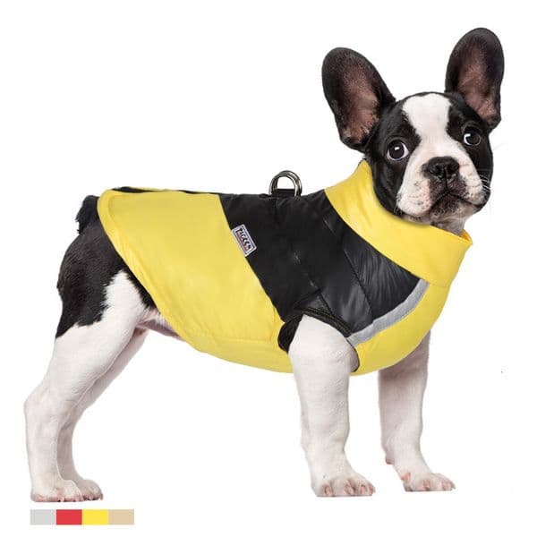 Autumn Winter Waterproof Reflective Dog Coat Lightweight Puppy Clothes Thickened Warm Pet Cotton Clothing