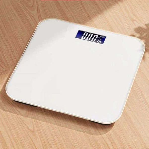 Digital Bathroom Scale 7 Styles Intelligent LCD Display High-Strength Weighing Scales with Temperature Feature Weight managementM251121
