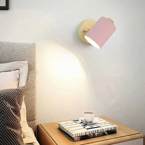 Macaron LED Wall Lights Simple Modern Wall Lamp Bedroom Bedside Adjustable Nordic Sconce for Corridor Aside Home Decor LustreW251121