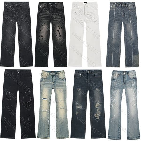 men jeans for mens designer jean shorts man baggy joggers luxury high quality holes denim pants casual slim fit jeans retro streetwear casual motorcycle sweatpants