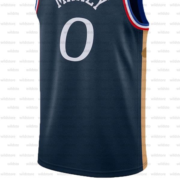 0 Maxey Embiid McCain George Drummond Oubre Jr. 2025/26 City Edition Basketball Jersey
