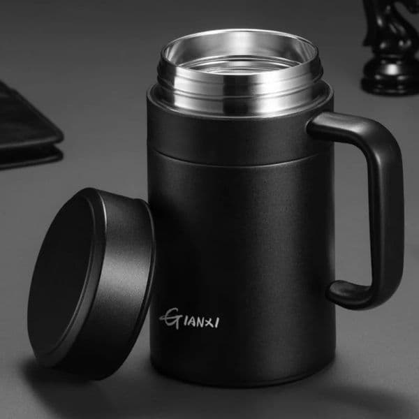 Large capacity stainless steel insulated cup household highpressure simple 250422