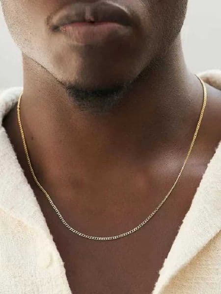 Mens Titanium Steel Basic Chain Necklace Stainl Steel Cuban Chain Necklace For Women Hip Hop American Jewelry AccoriesXJ251122