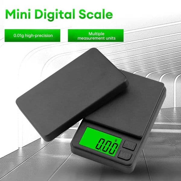 500g/001g Accurate Electronic Jewelry Gram Scale Precision Scale Portable Calibration Function Ultra-clear Display Coffee ScaleM251122
