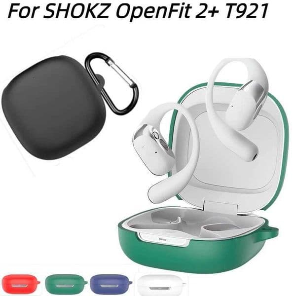 With Hook For SHOKZ OpenFit 2 T921 Headphone Protective Case Shockproof and Dustproof Storage BoxW251122