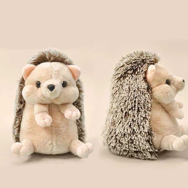 Lifelike Plush Simated Small Pendant Keychian Soft Doll Stuffed Hedgehog Toy Birthday Gift C251202 T260527