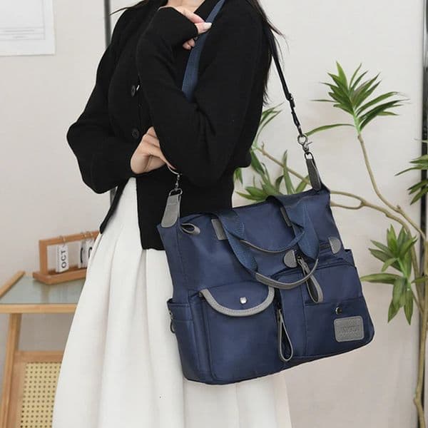 Womens Handbag Fashion Nylon Waterproof Casual Shoulder Bag Mummy Large Capacity Messenger 250421