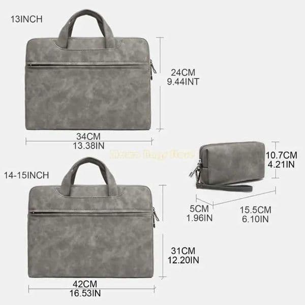 X90D Laptop Case 13-15 inch Handbag Protective Computer Bag Laptop Bag with Shoulder Strap Z250421
