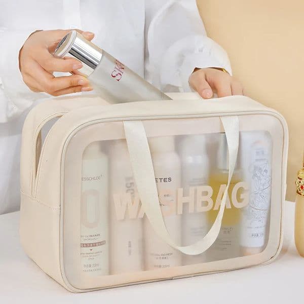 Cosmetic bag female portable advanced travel large-capacity waterproof cosmetic storage bag box wash bag 250422