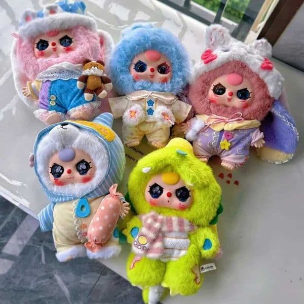 New Genuine Baby Three Sweet Dream 400 Mystery Box Plush Dolls Home Decoration Action Figure Blind Box Toy Girl Gift Y251122
