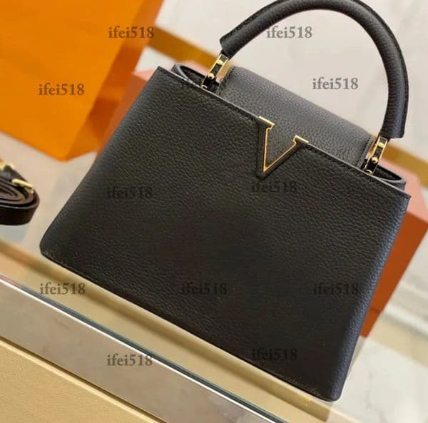 Handbag Top Handle Women Designer Shoulder Bags Capucines BB Totes Crossbody Bag Aurillon Leather Handbags Woman Purses55