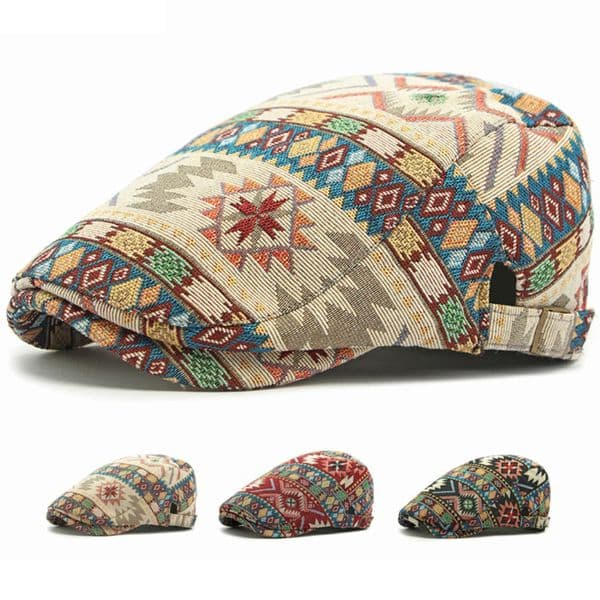 HT4559 Men Women Beret Jquard Ivy Flat Cap Spring Autumn Artist Painter Beret Hat Male Female Adjustable Beret Cap Z260415 Z260505
