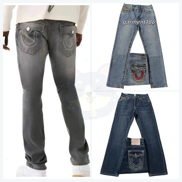 25ss new style true jeans High quality man designer jeans pant Riding Jeans Denim Jeans Spring Summer Black true jeans Men's and Women's Jeans baggy jeans 64e 307