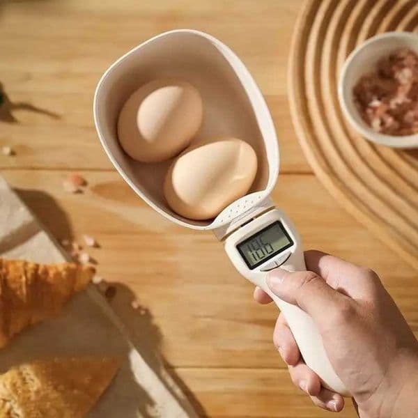 Large Size Scale Weighing Spoon Kitchen Scale Electronic Measuring Spoon Coffee Powder Scale Baking Scale Electronic MeasuringM251122
