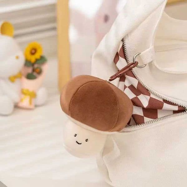 10/15/25cm Simulation New Vegetable Backpack Pendant Filled Plush Toy Cartoon Anime Cute Childrens Birthday Gift Fun Doll R251210