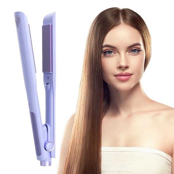 Hair Straightener 4 Adjustable Temperature Settings 30s Fast Heating Mini Flat Iron for Smooth Shiny Healthy Hair K251121