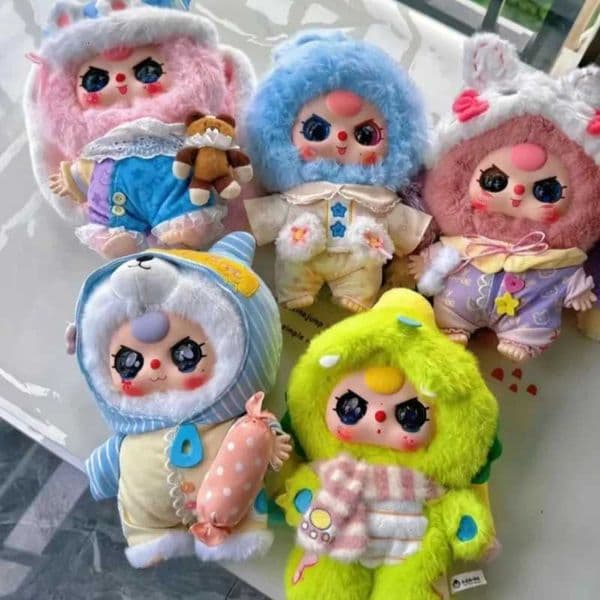 Authentic Baby Three Sweet Dream 400 Series Vinyl Plush Blind Box Handmade ValentineS Day Christmas Gift For Women Y251122