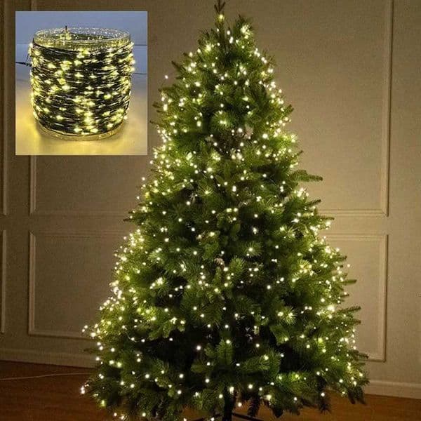 5-30M LED String Lights Fairy Lights String Warm White Garland for Christmas Light Tree Outdoor Wedding Party Garden DecorationW251122