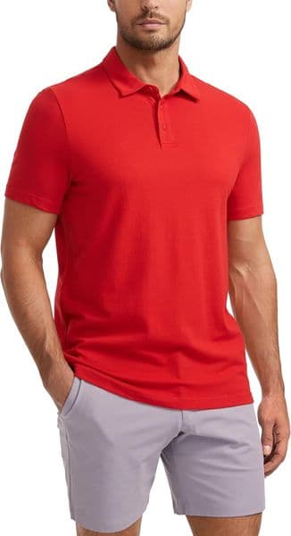 Mens Polo shirt Mens Golf Polo Shirts Short Sleeve Moisture Wicking Athletic Shirt Sports Casual Pique Casual tops summer clothes Short sleeve