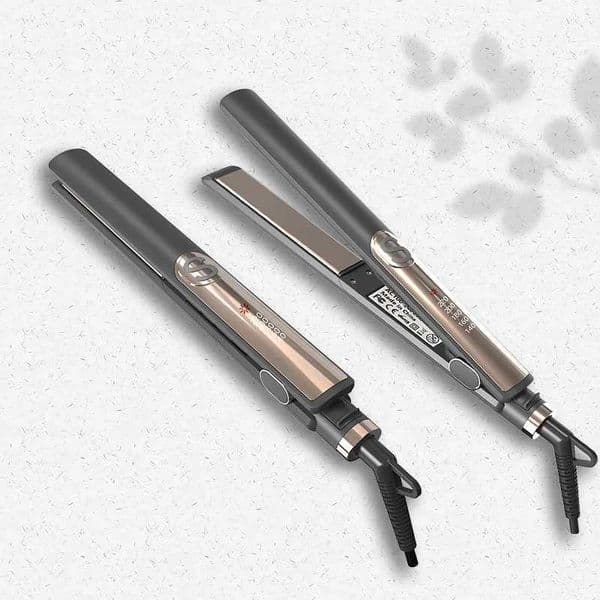 professional Ceramic Tourmaline Flat Iron multi-function negative ion 2 in 1 Hair Straightener and curler K251121