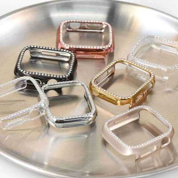 Diamond studded single row diamond case Ultra suitable for Apple Watch IWatch98 generation 765