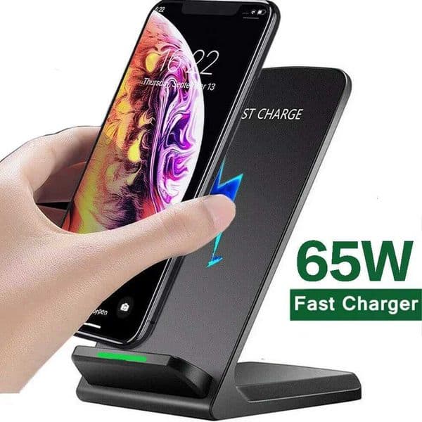 65W Wireless Charger Station Earphone Phone Fast Charging Charger Holder For iPhone 16 15 14 13 Pro Max S24 S23 Xiai Y251122