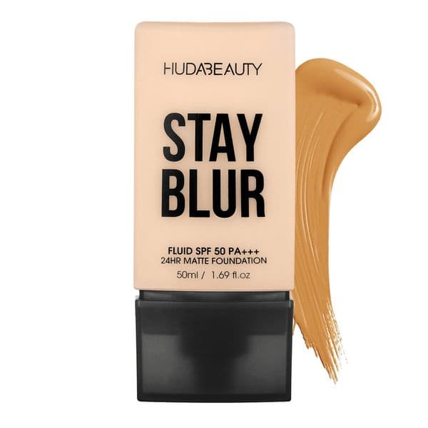 HUDA Makeup BEAUTY 50ml STAY BLUR Foundation Concealer Oil Control Moisturizing Long-lasting Facial cosmetics