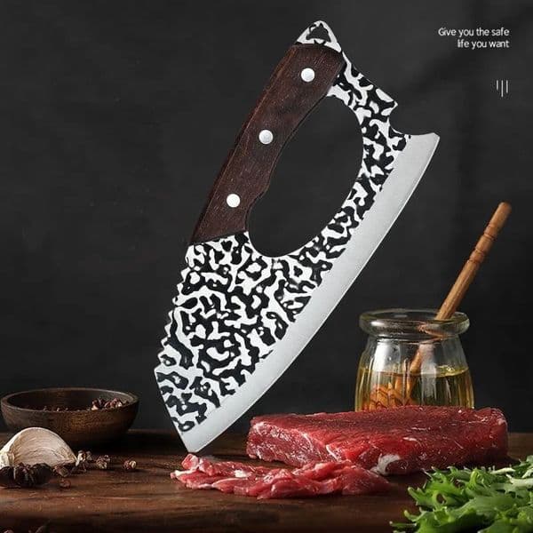 Household Kitchen Knife Labor Saving Cooking Knife Multi-use Cleaver Knife High Carbon Steel Slicing Knives Portable Knife 250421BJ