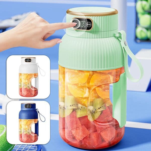 Juice cup portable electric fruit blender mixing large capacity smoothie quick making bottle suitable for juice production 250422
