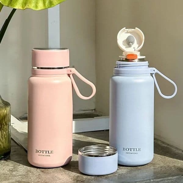 316 stainless steel tea cup simple large capacity girls water separation high appearance portable 250422