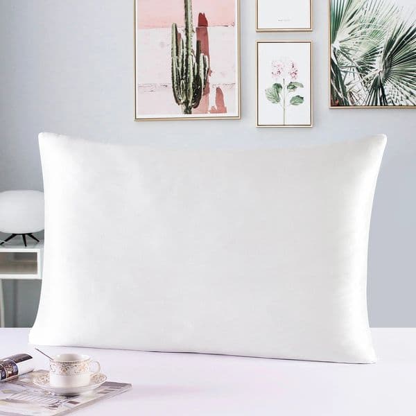 100% natural mulberry silk pillowcase zipper health standard queen king multicolor 250422