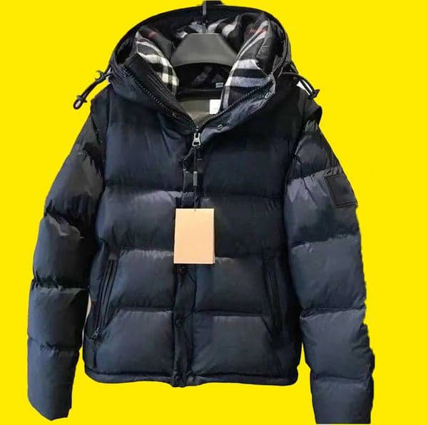 Winter Men Puffer Jacket Fashion Hooded Thickened Down Coat Men's and Women's Windbreaker Coats Thickening warm Clothin top down Jacket