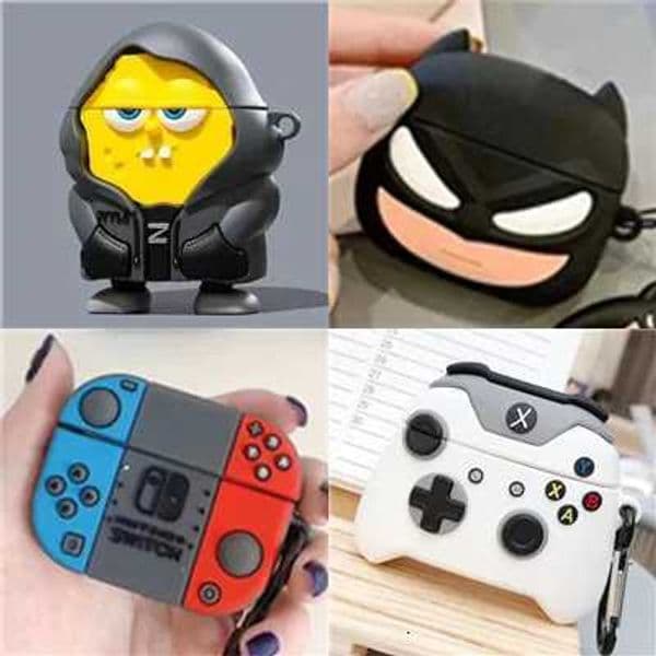 Cute Cartoon Earphone Cases For Airpods 4/1/2/3 Silicone Protector For Airpods Pro 2 Funda HeadphoneW251122