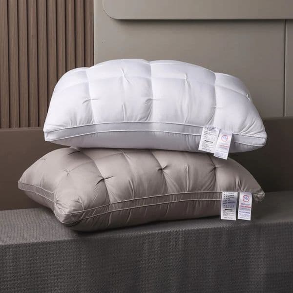 5-Star el Quality Pillow 990g 20x30 Inches Deep Sleep Neck Support Non-Collapse High Pillow Core For All Seasons 250415