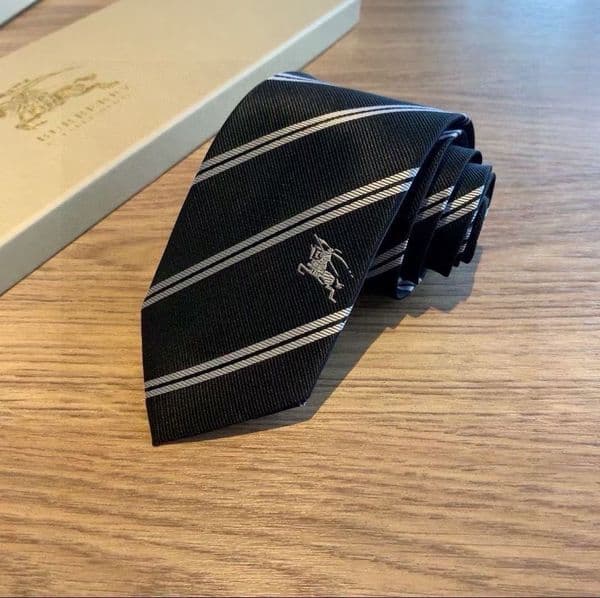 2025 Designer Tie Men's Tie Unique modern design of men's tie, featuring unique stripes to create an exquisite appearance 35