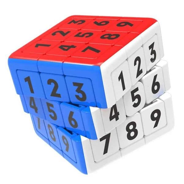 Yuxin Idea Number Magnetic Magic Cube Fun Idea 2x2 3x3 Sudoku Logic Fun Speed Puzzle Cubo Magico Toys Gifts For Children Kids W251122