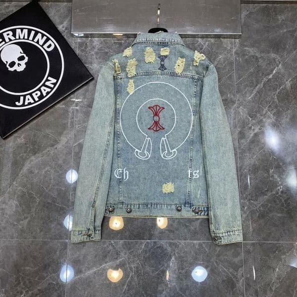 chrome Jacket Designer Jacket Y2k Hip Hop Spring Lapel Fashionable And Casual Breathable Chrome Hoodie Long Sleeved Zipper Sanskrit Cross Winter Jacke W7nc#