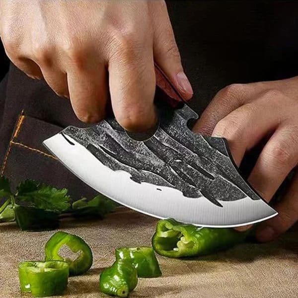 Kitchen knife Outdoor multifunctional knife Meat cleaver Bone cleaver Forging knife Stainless steel chef kitchen accessories 250421BJ