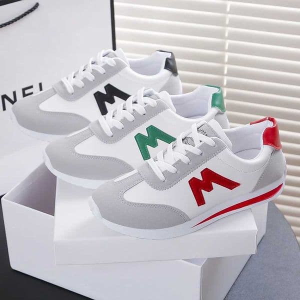 2026 new Seasonal new flat oversized casual sports running tennis low top lace up womens shoes Y250422 free shipping