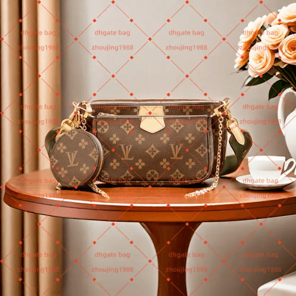 Designer bag top quality fashion shoulder crossbody bags women purses luxury crossbody bag handbag Five In One MULTI POCHETTE Women's Messenger Bag