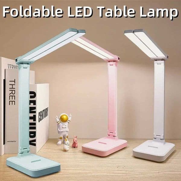 Foldable desk lamp USB charging reading LED desk lamp 3-level dimmable touch sensor eye protection Z250422
