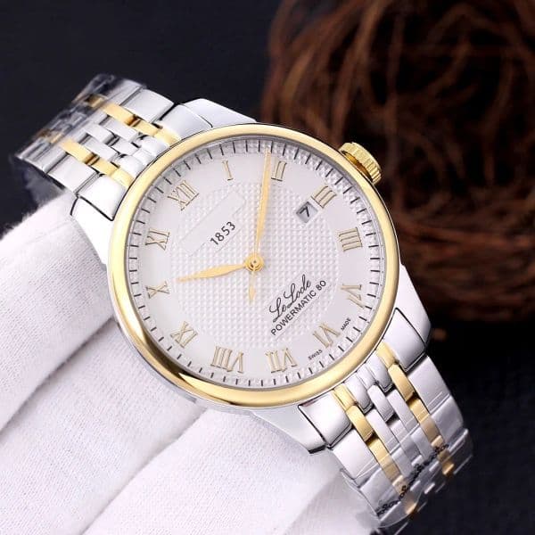 New Swiss high quality men's and women's 1853 automatic mechanical stainless steel watch waterproof designer premium watches Fashion simple everything