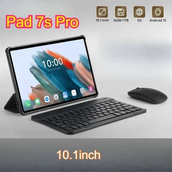 New Pad S Pro Inch Android GB TB G Dual SIM Tablet PC WIFI Mah Snapdragon Tablets For Children Kids Tabsmartphone