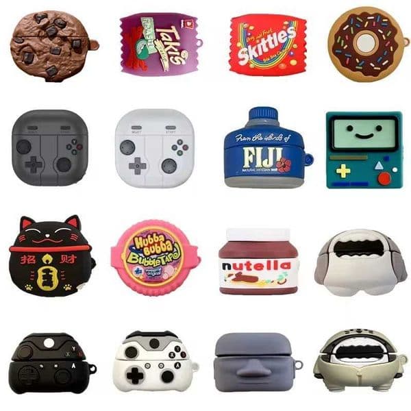 3D Creativity Earphone Case For Galaxy 2 Pro FE Cute Cartoon Gamepad Charging Box Cover For Buds Live/2/Pro/FEW251124