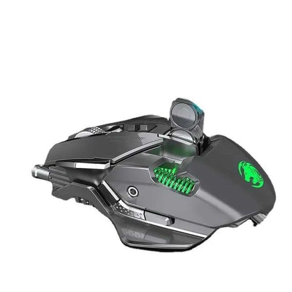 RGB 6400 DPI Magnetic Suction DIY Counterweight Wired Mechanical Mouse for Esports Gaming PCM251124