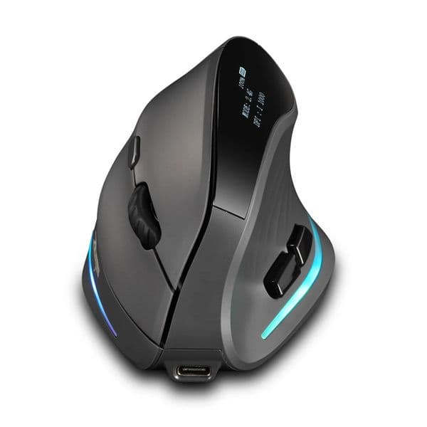 Lefon 24G Ergonomic Mouse Wireless Vertical Mouse Rechargeable Gaming Mice for PC Laptop MacOS Office F35C/F35B/F35 MODEL 251121